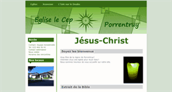 Desktop Screenshot of ceporrentruy.ch